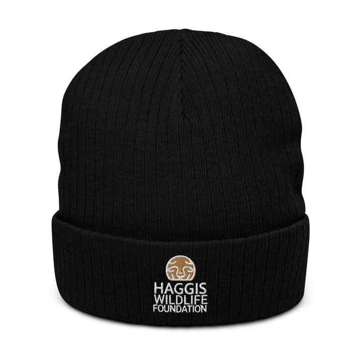 Haggis Wildlife Ribbed knit beanie