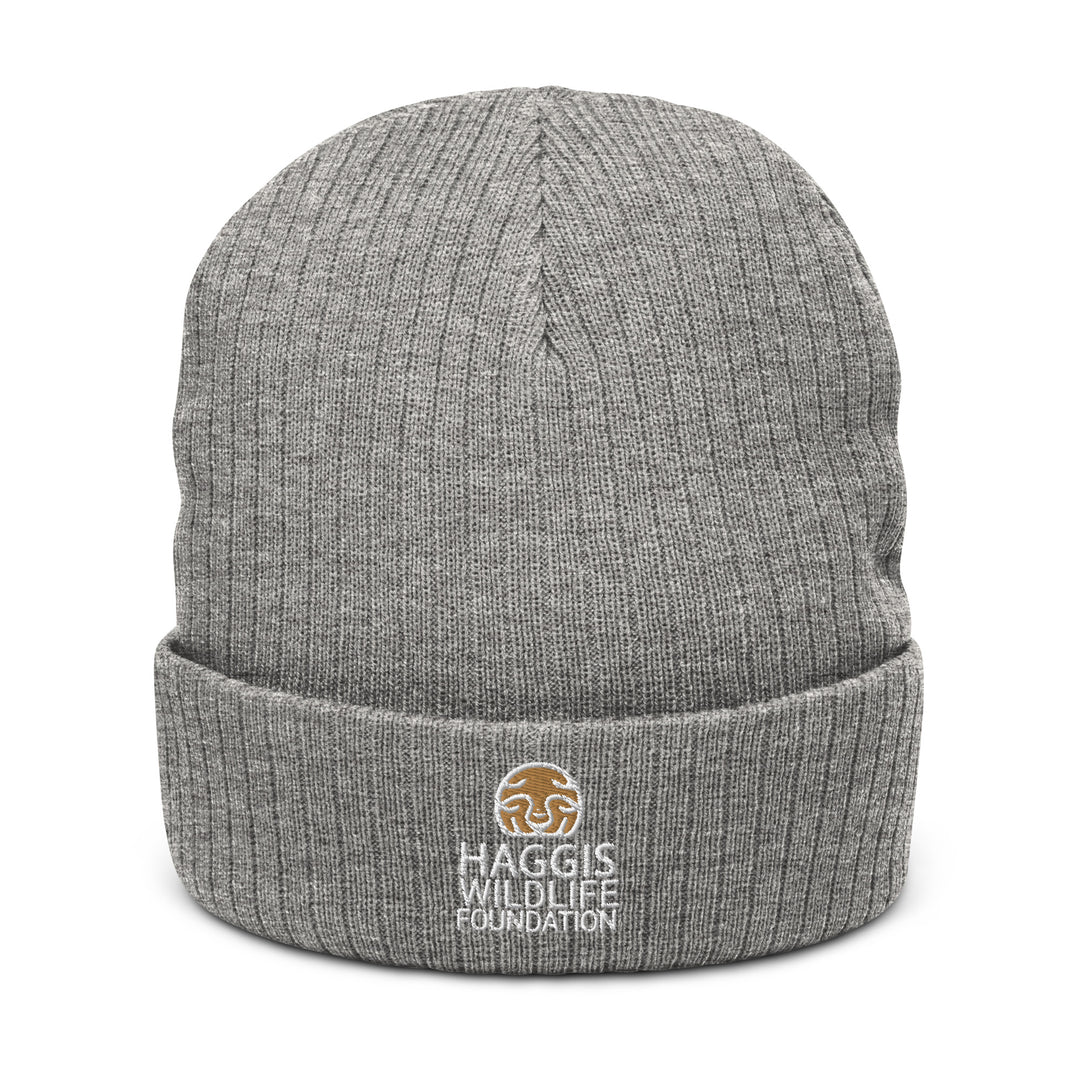 Haggis Wildlife Ribbed knit beanie