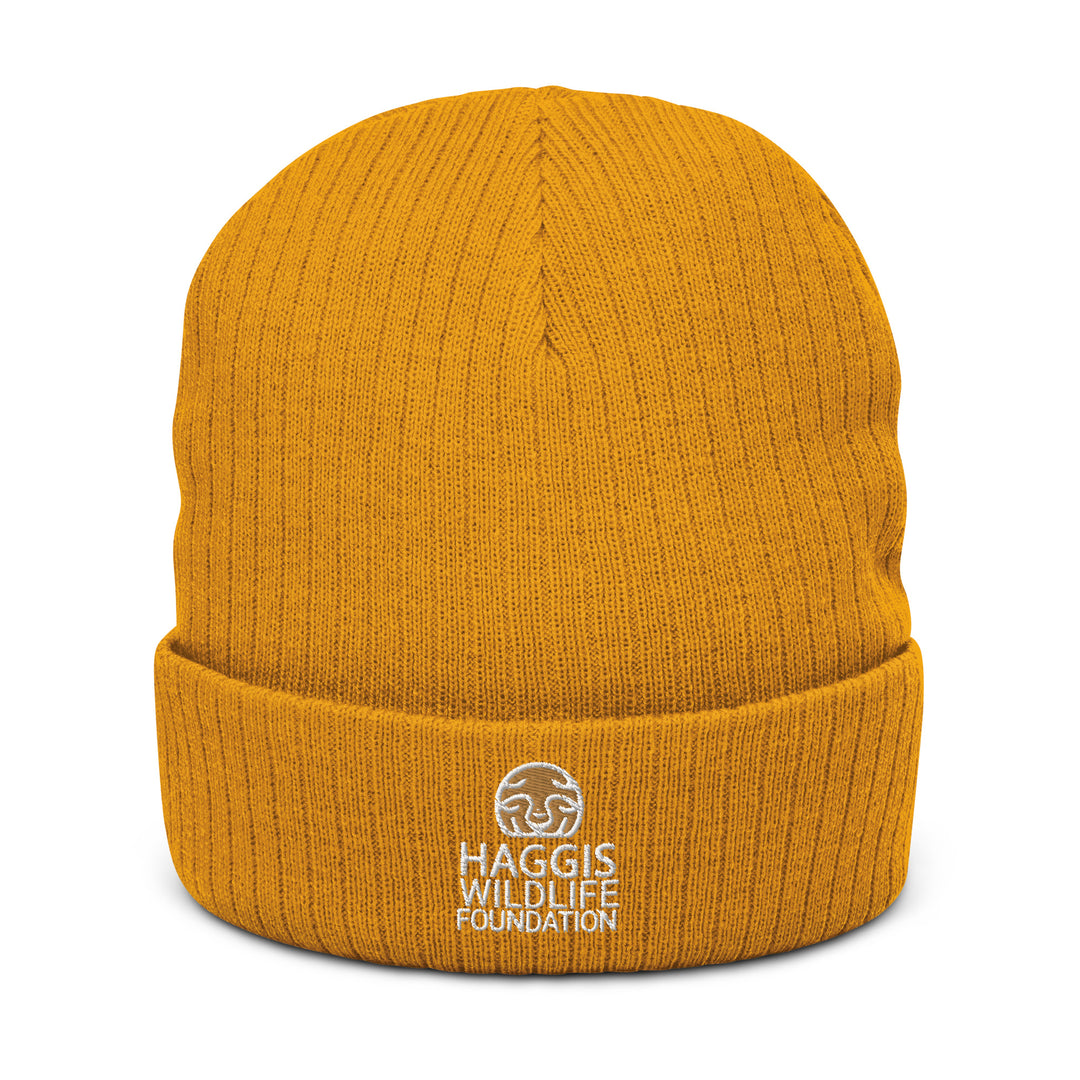 Haggis Wildlife Ribbed knit beanie