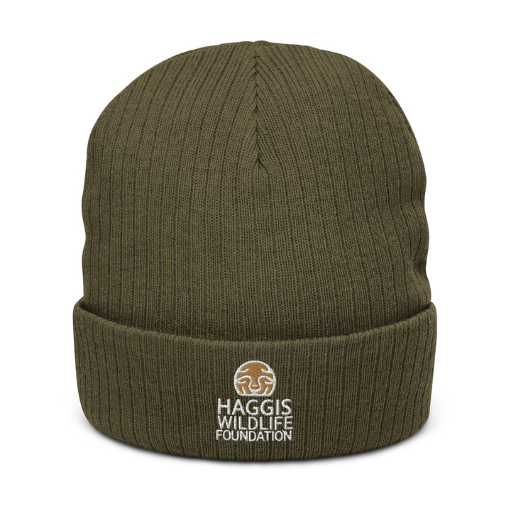 Haggis Wildlife Ribbed knit beanie