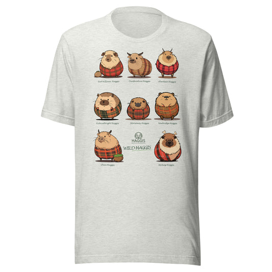 Wild Scottish Haggis Animal Species Tartan Edition | Wild Haggis Unisex t-shirt