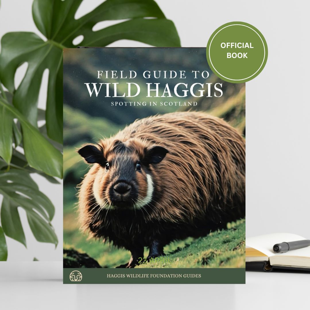 Field Guide to Wild Haggis Spotting In Scotland Book (Haggis Wildlife Foundation Guides)