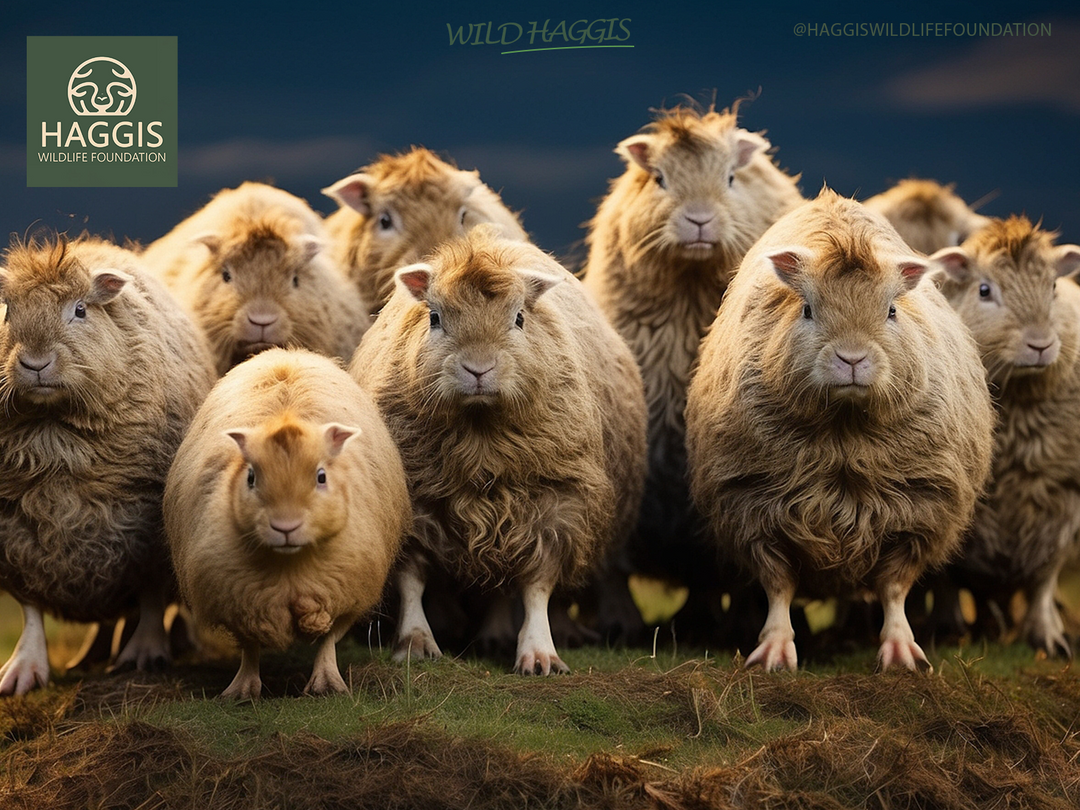 Wild Haggis In Scotland