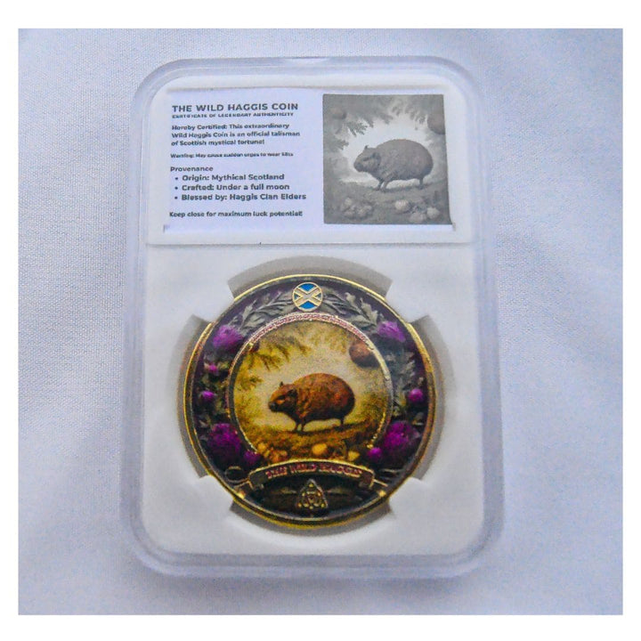 The Wild Haggis Coin Of Scotland