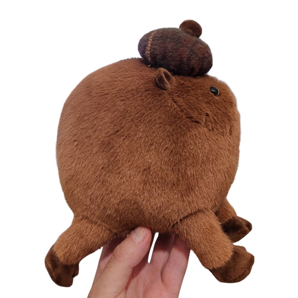 The Common Garden Haggis is often the first haggis a new spotter encounters. Usually tucked beneath a hedge or searching for the last buckfast berries, this familiar Scottish garden visitor now has a place in your home.
Our Garden Haggis plush brings that first discovery home: a round, brown haggis soft toy with three little legs and plenty of character. A Scottish gift for someone who loves the country, follows our films or has always wanted a wild haggis of their own.
Start your collection with the Common