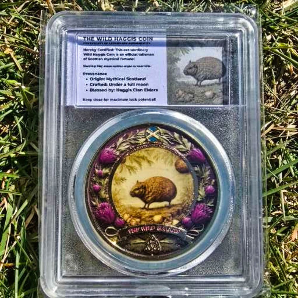 The Wild Haggis Coin Of Scotland