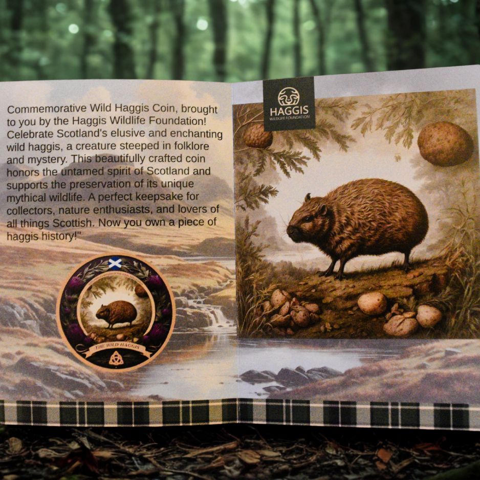 The Wild Haggis Coin Of Scotland