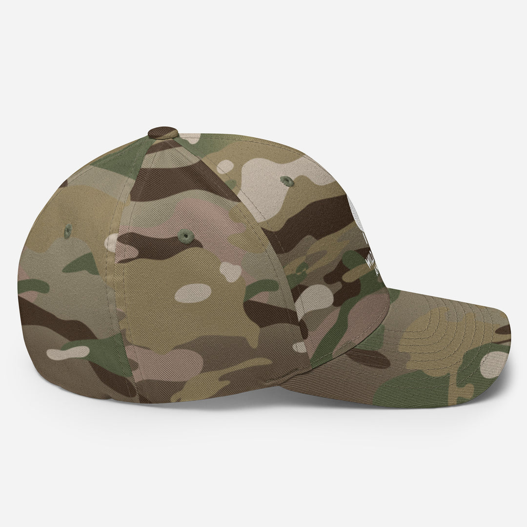 Haggis Animal Embroidered Structured Twill Cap