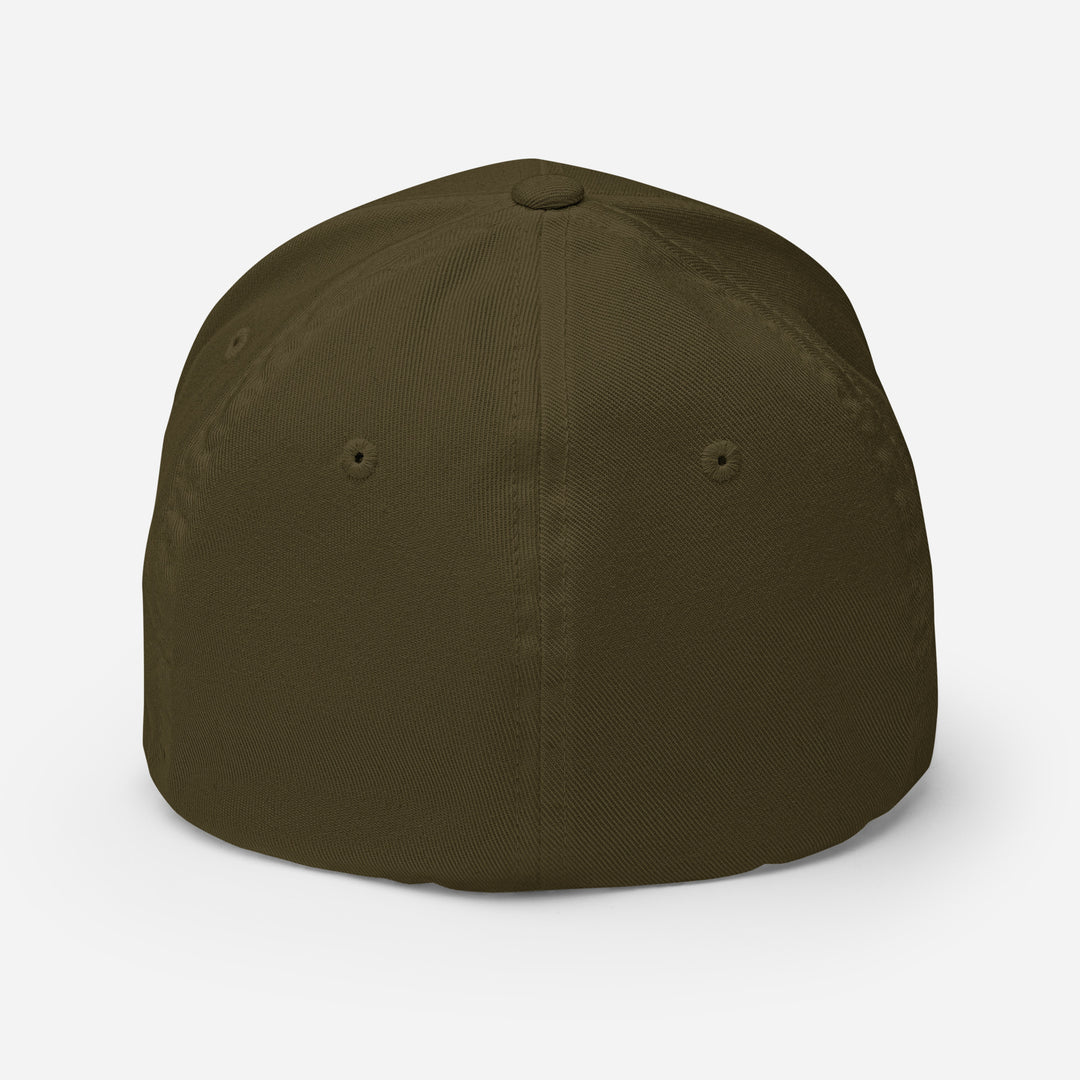 Haggis Animal Embroidered Structured Twill Cap