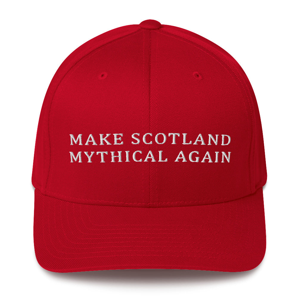 Make Scotland Mythical Again Embroidered Structured Twill Cap