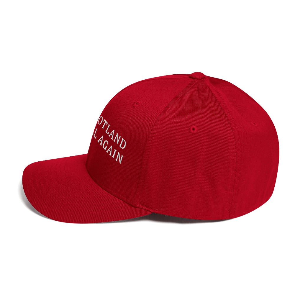 Make Scotland Mythical Again Embroidered Structured Twill Cap