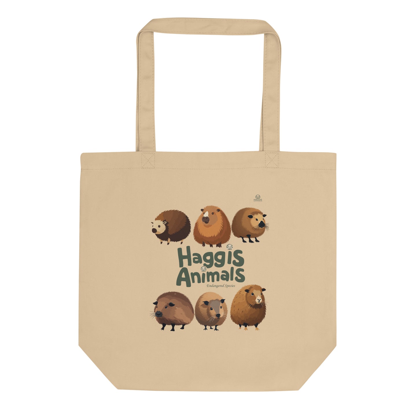 World Of Haggis Animals - Endangered Species - Eco Tote Bag