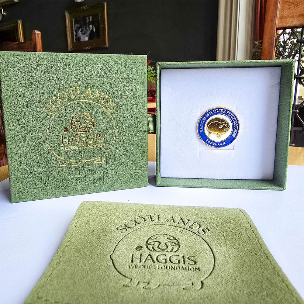 Haggis Wildlife Foundation Scottish Wild Haggis Enamel Pin