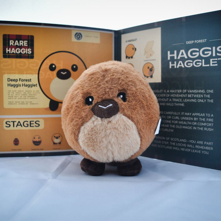 Wild Haggis Animal Plush - 5-Inch Small Deep Forest Haggis Hagglet