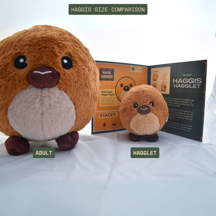 Wild Haggis Animal Plush - 5-Inch Small Deep Forest Haggis Hagglet