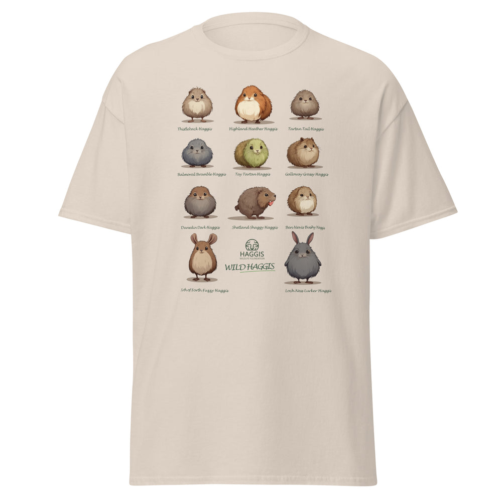 Endangered Wild Haggis Animal Species Vol 1 men's classic tee
