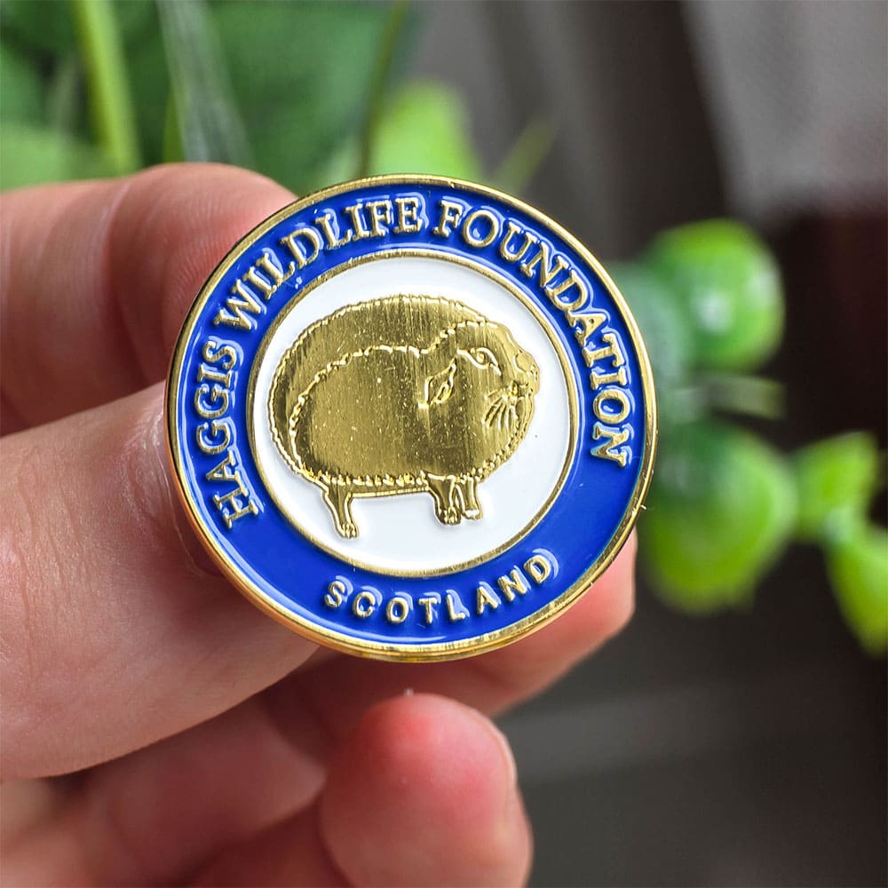 Haggis Wildlife Foundation Scottish Wild Haggis Enamel Pin
