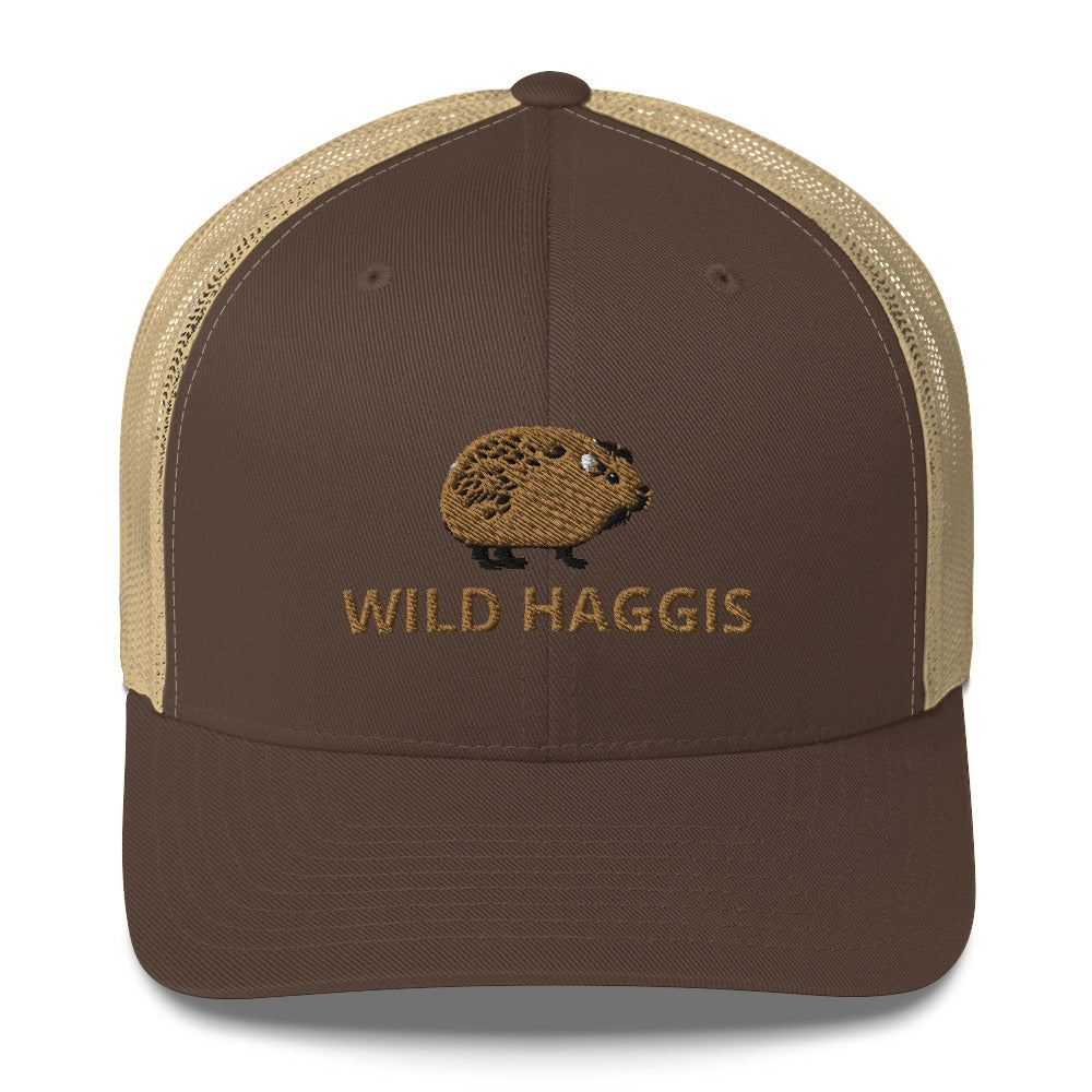 Wild Scottish Haggis Hunting Adventure Trucker Cap