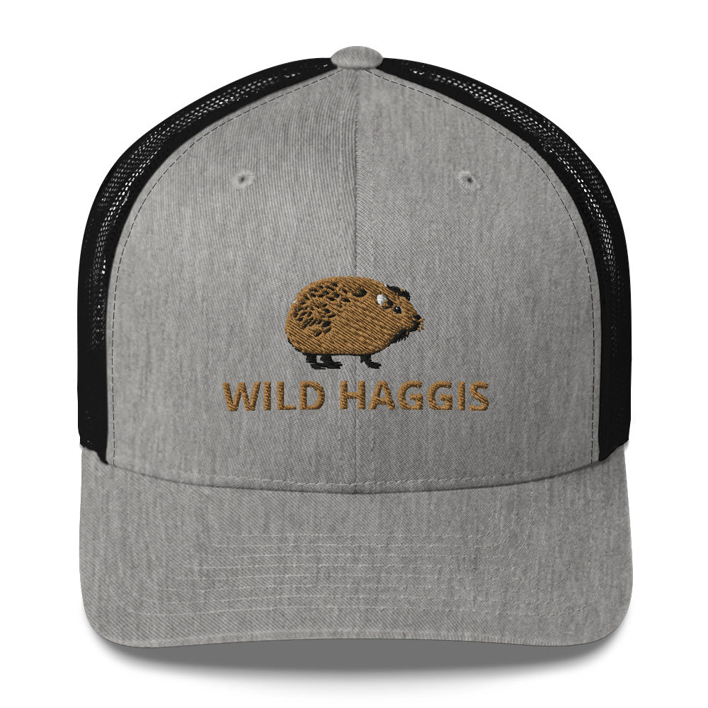 Wild Scottish Haggis Hunting Adventure Trucker Cap