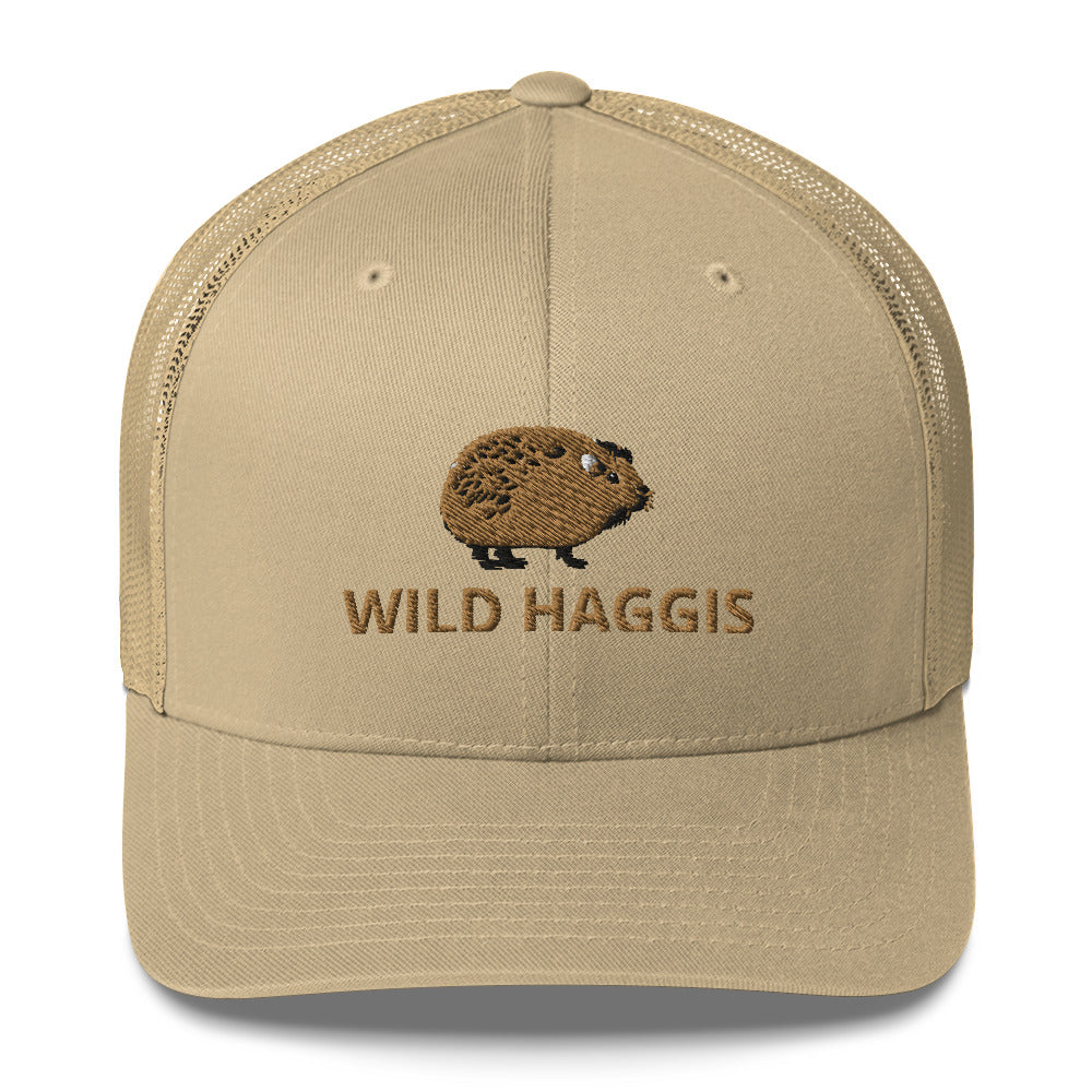 Wild Scottish Haggis Hunting Adventure Trucker Cap