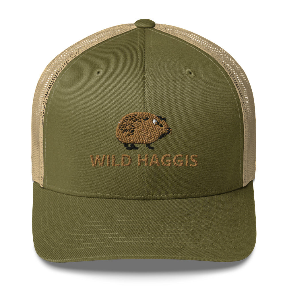 Wild Scottish Haggis Hunting Adventure Trucker Cap