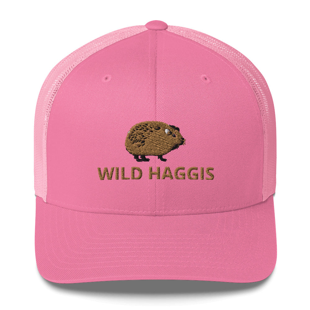 Wild Scottish Haggis Hunting Adventure Trucker Cap