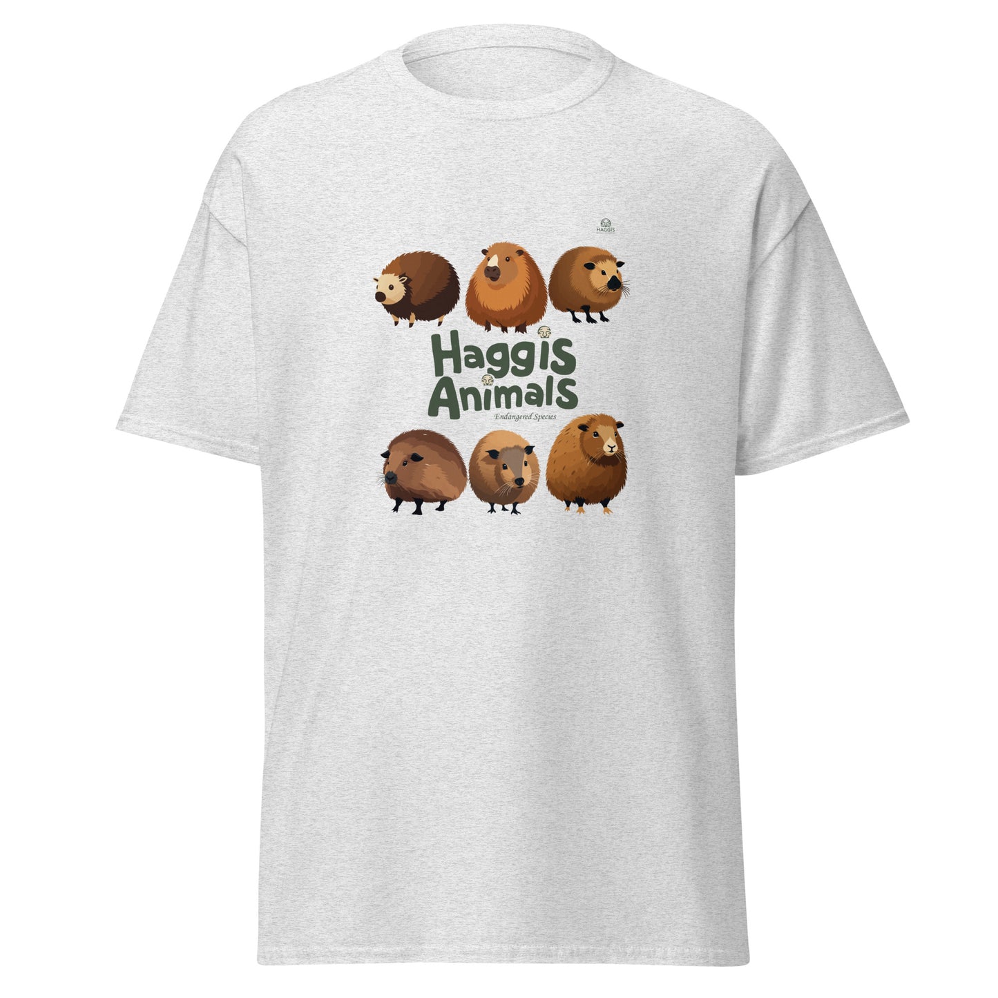 World Of Haggis Animals - Endangered Species Unisex classic tee