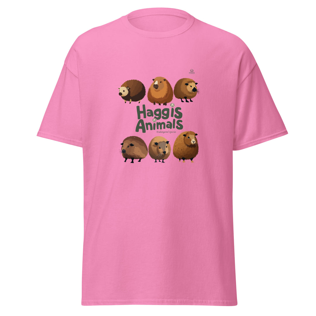 World Of Haggis Animals - Endangered Species Unisex classic tee