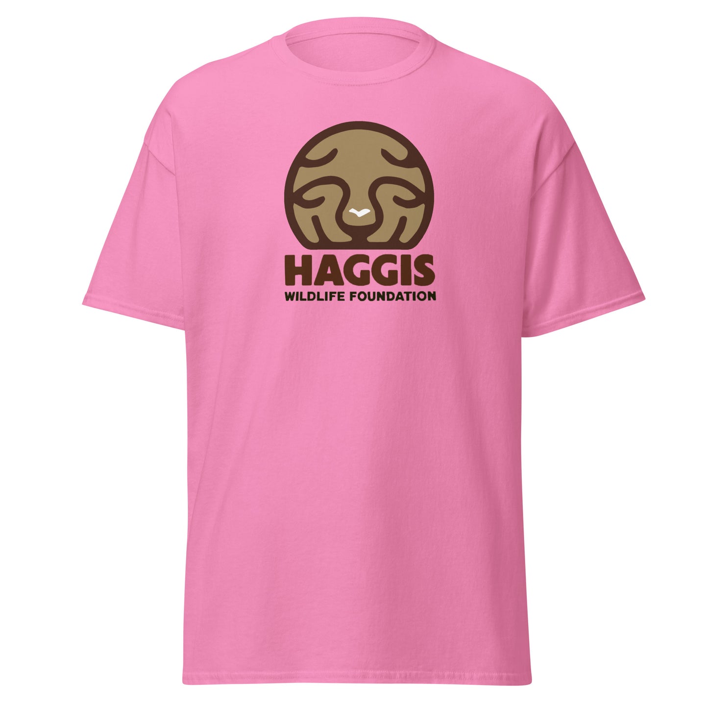 Haggis Wildlife Foundation in Haggis Brown Unisex classic T-shirt