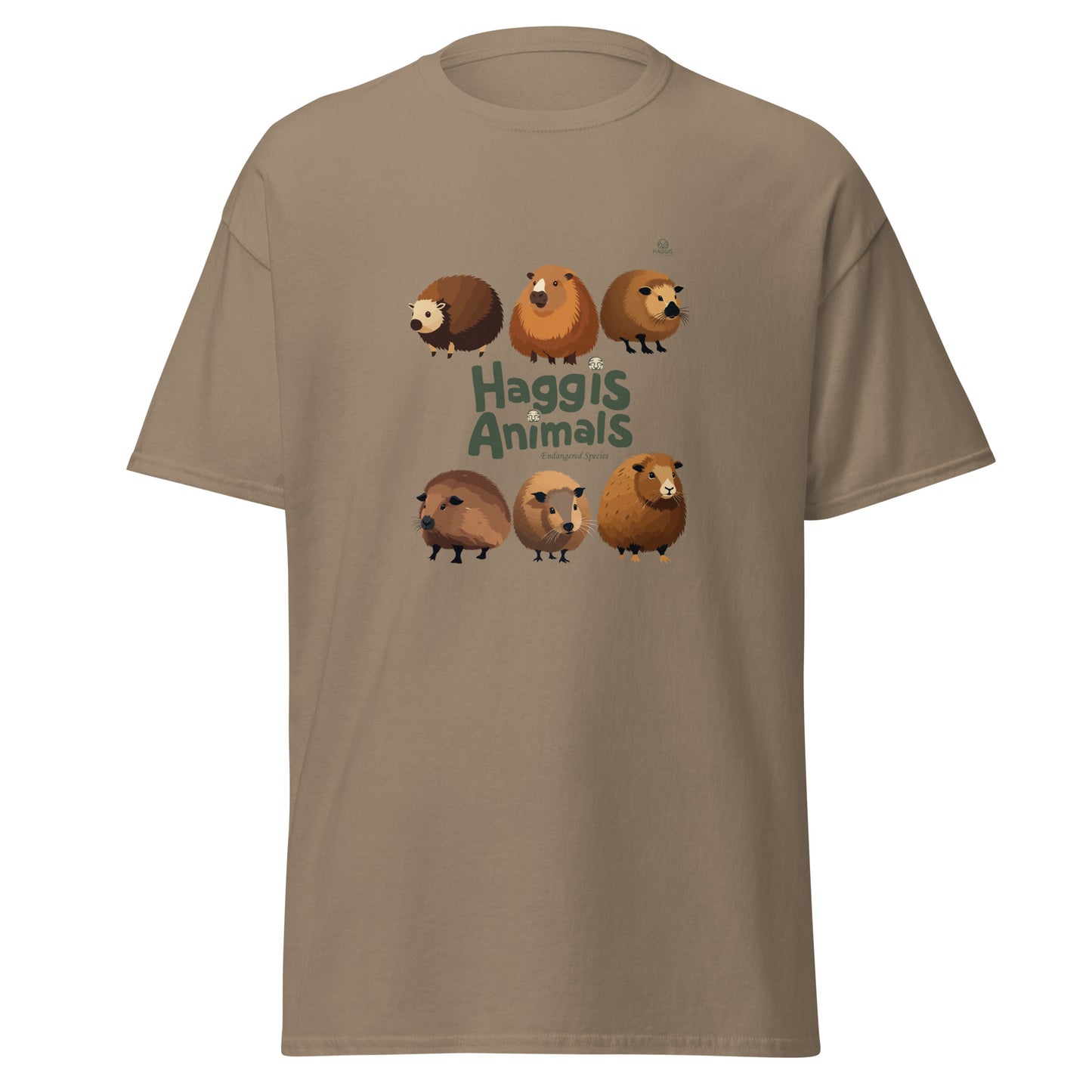 World Of Haggis Animals - Endangered Species Unisex classic tee