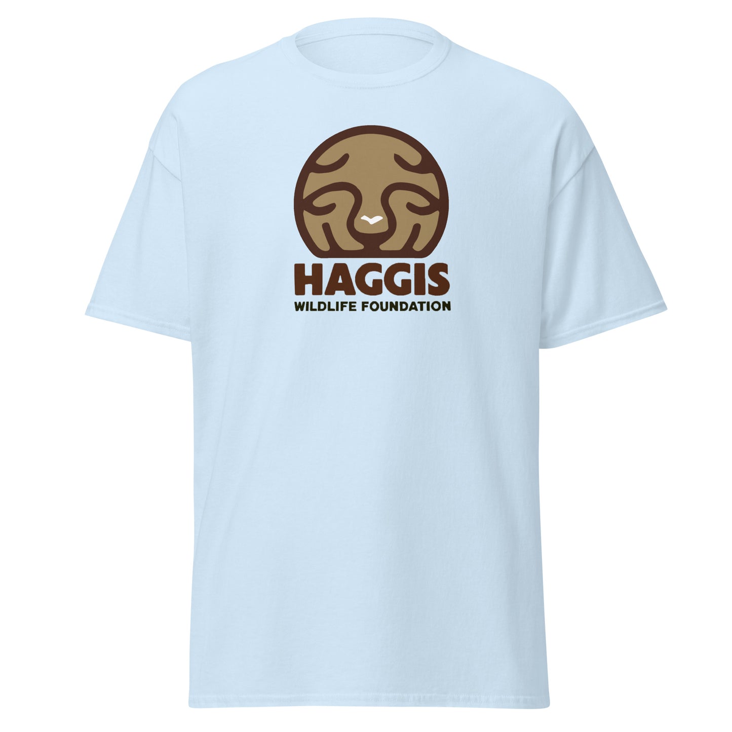 Haggis Wildlife Foundation in Haggis Brown Unisex classic T-shirt