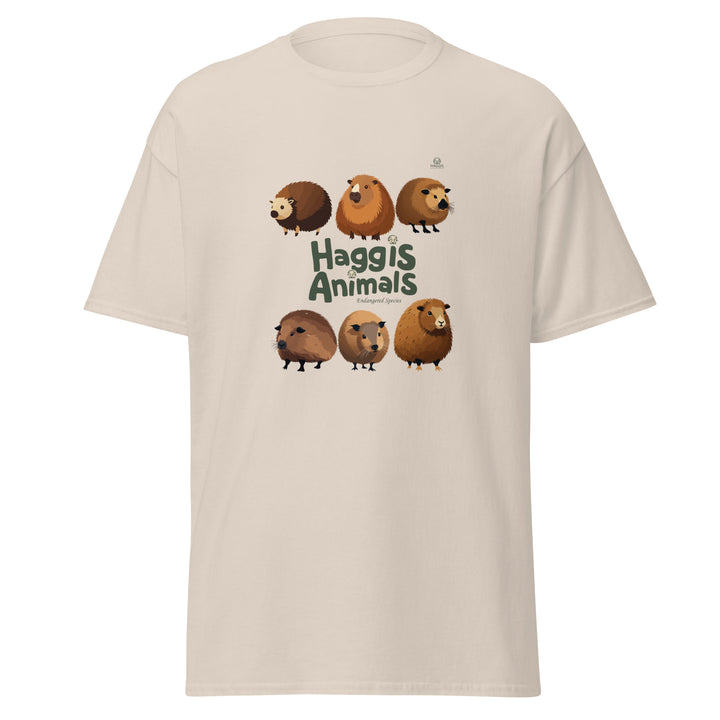 World Of Haggis Animals - Endangered Species Unisex classic tee