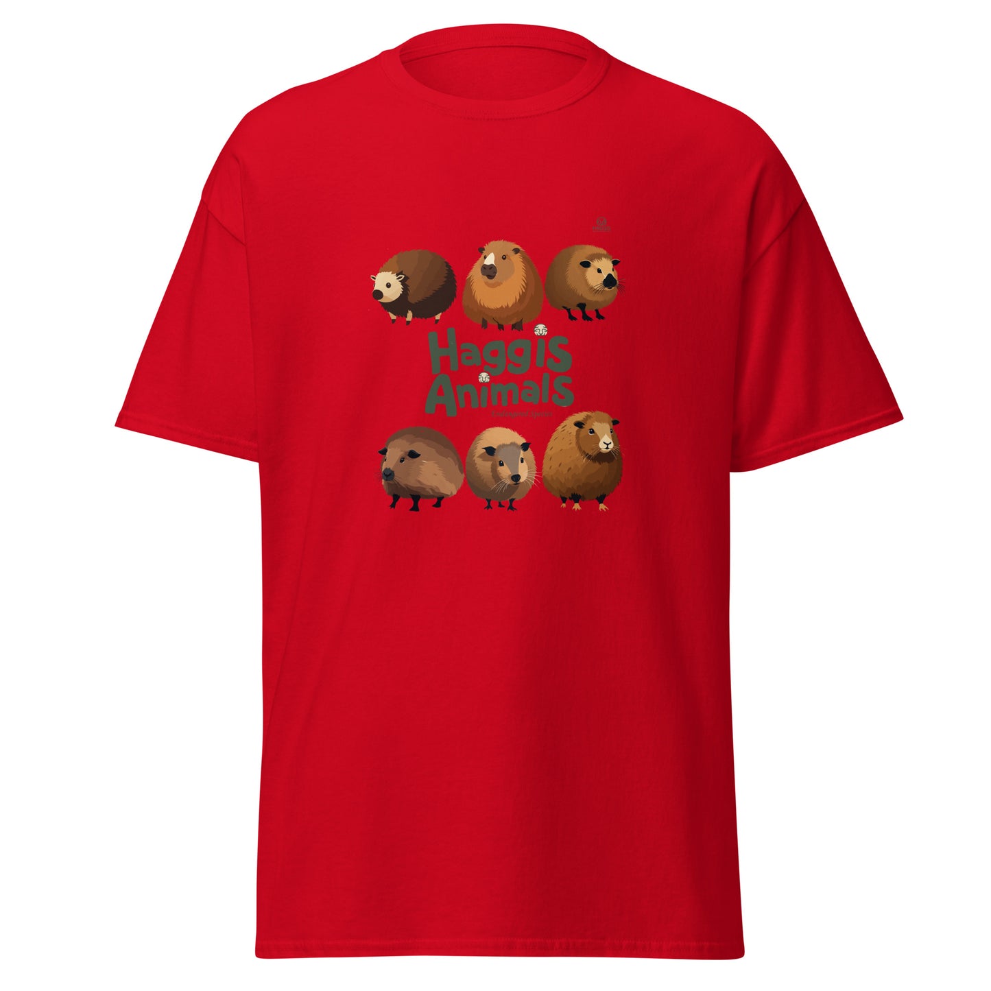 World Of Haggis Animals - Endangered Species Unisex classic tee