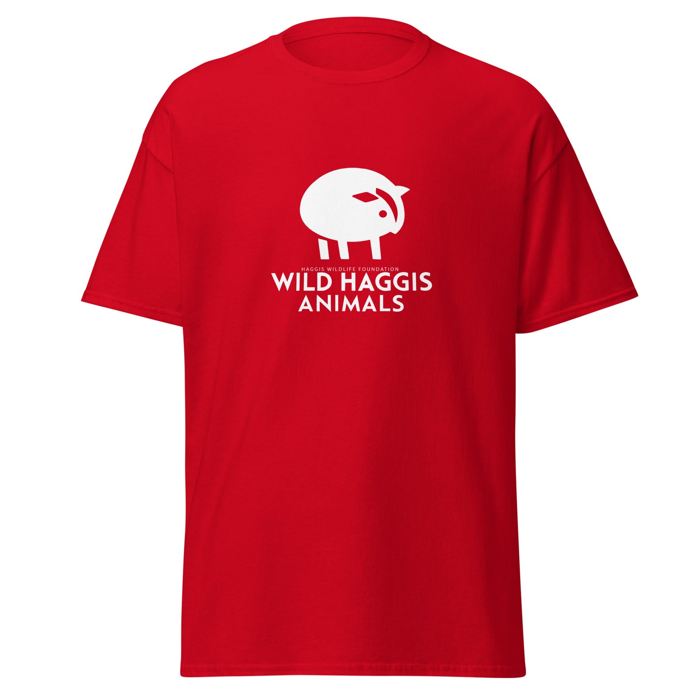 Scottish Wild Haggis Animal Awareness Unisex classic tee