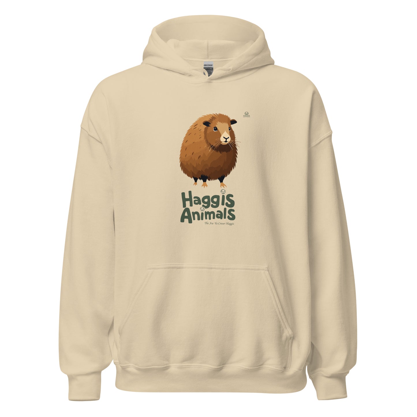 Scottish Wild Haggis Animal Unisex Hoodie