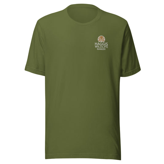Haggis Wildlife Ranger Unisex t-shirt