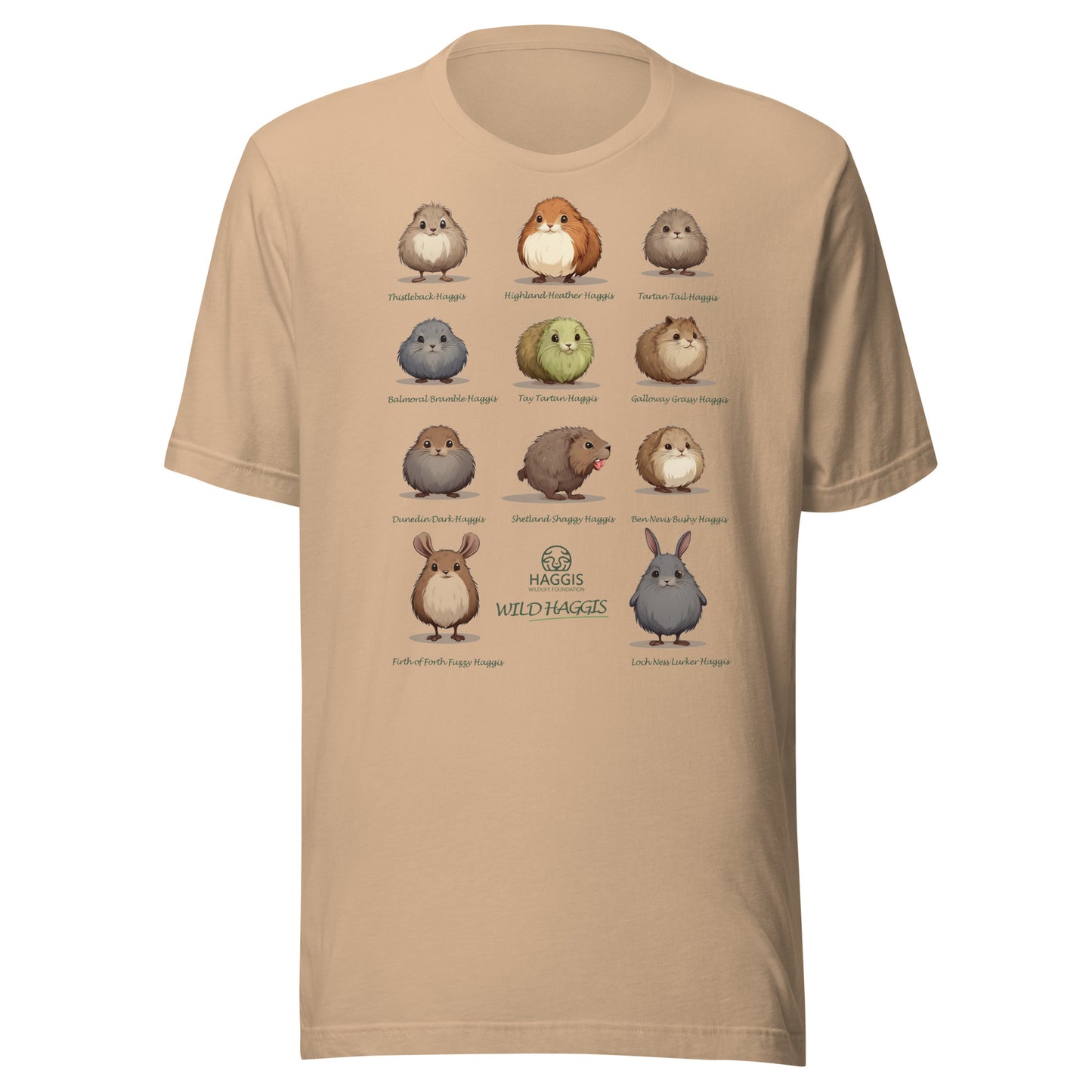 Endangered Wild Haggis Animal Species Vol 1 | Wild Haggis Unisex t-shirt