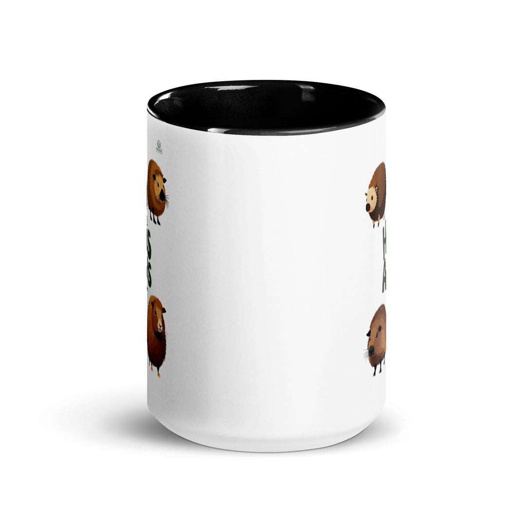 World Of Haggis Animals - Endangered Species - Mug with Color Inside