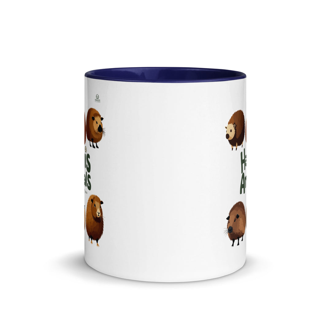 World Of Haggis Animals - Endangered Species - Mug with Color Inside