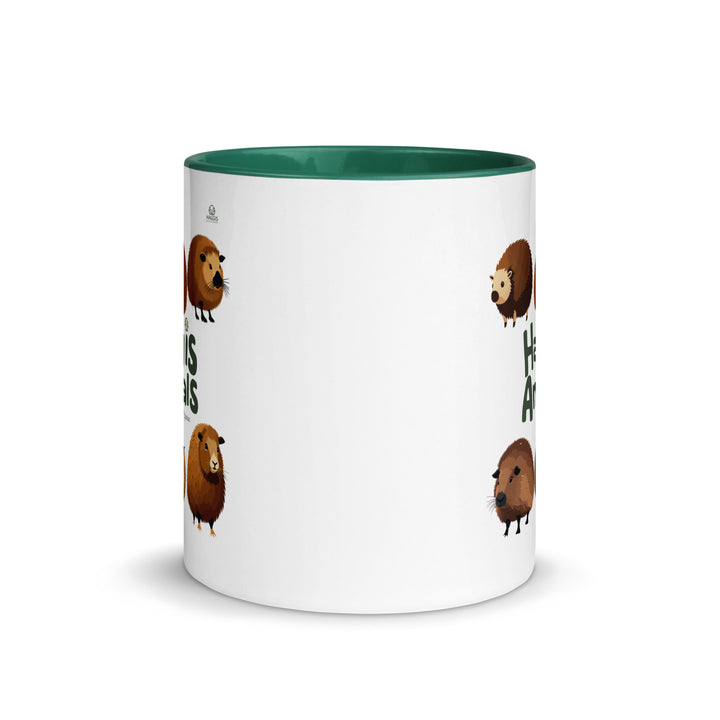 World Of Haggis Animals - Endangered Species - Mug with Color Inside