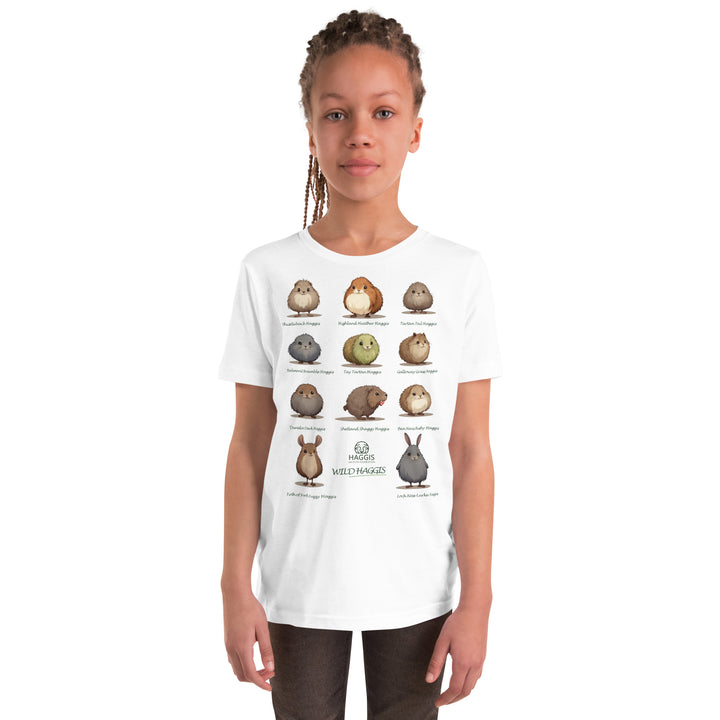 Endangered Wild Haggis Animal Species Vol 1 Youth Short Sleeve T-Shirt